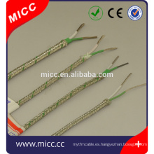 Cable de la instrumentación del par del aislamiento del teflón de la fuente de fábrica de China 2 * 7 / 0.2mm